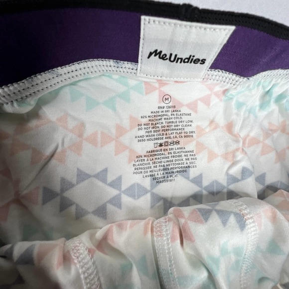 MeUndies Men's Assorted 5 Pack Boxer Brief Underwear's Size Medium - Picture 7 of 7